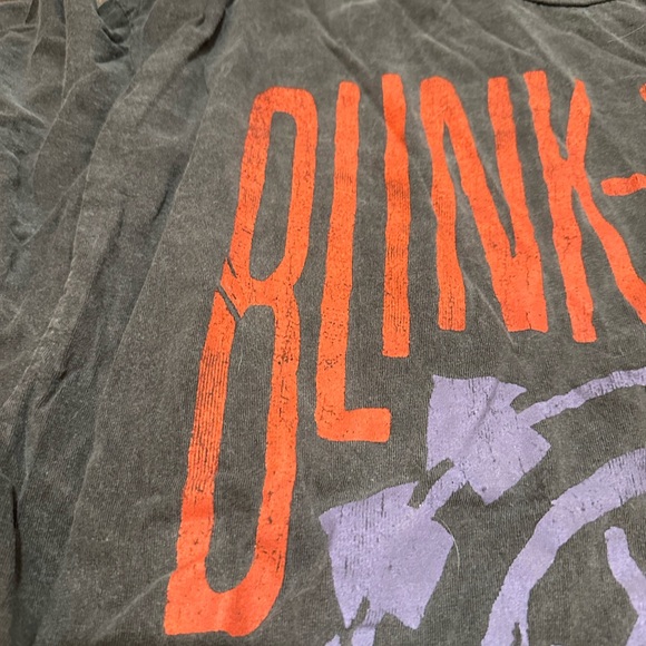 Oversized blink 182 Graphic T-Shirt - Gray - Picture 2 of 4